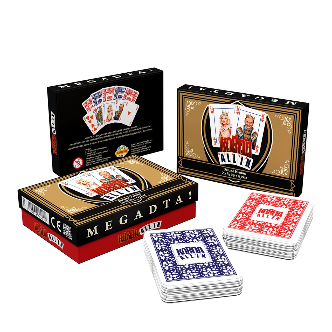 KORDA ALL IN – Deluxe Francia kártya Dupla