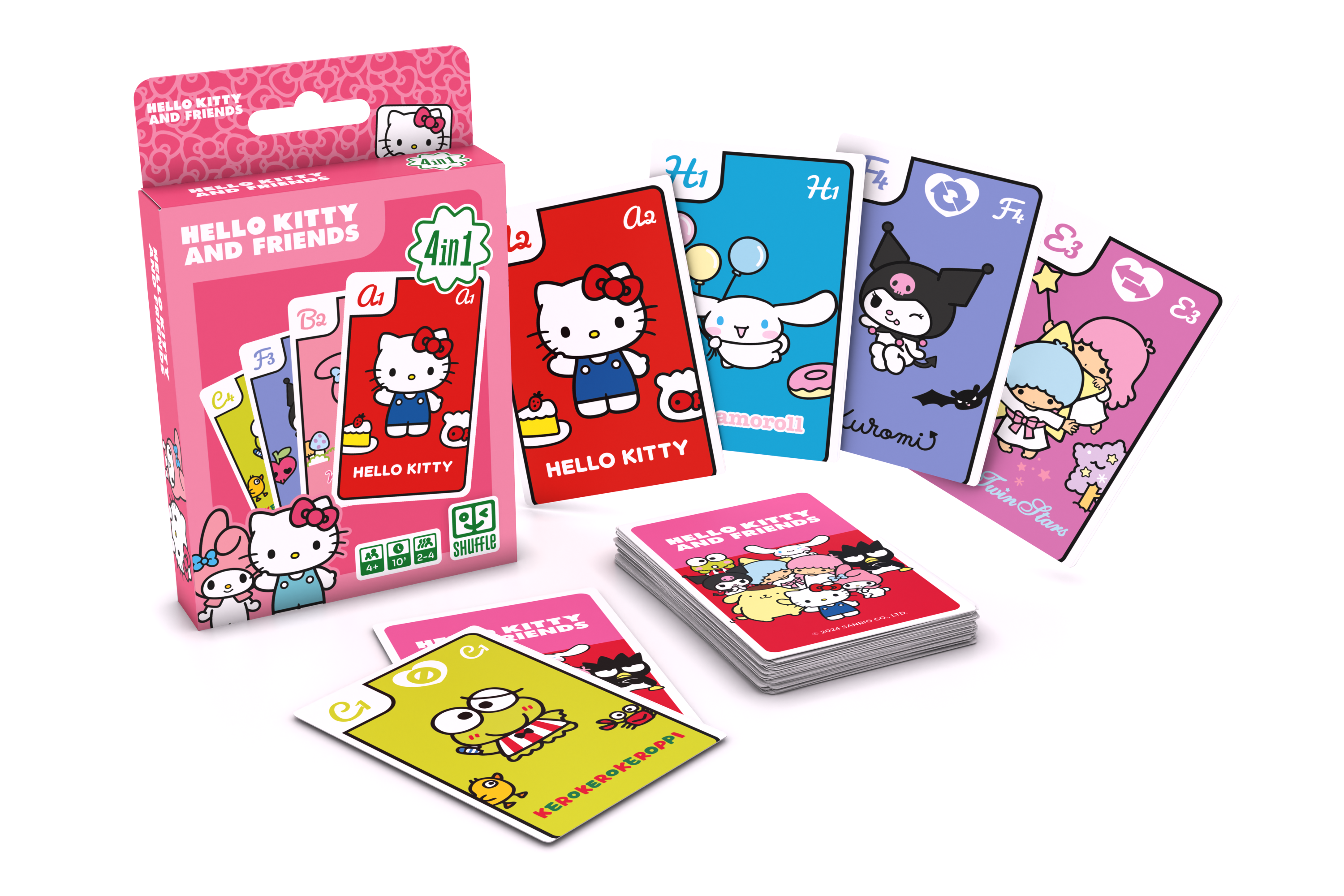 Hello Kitty 4 az 1-ben kártyajáték