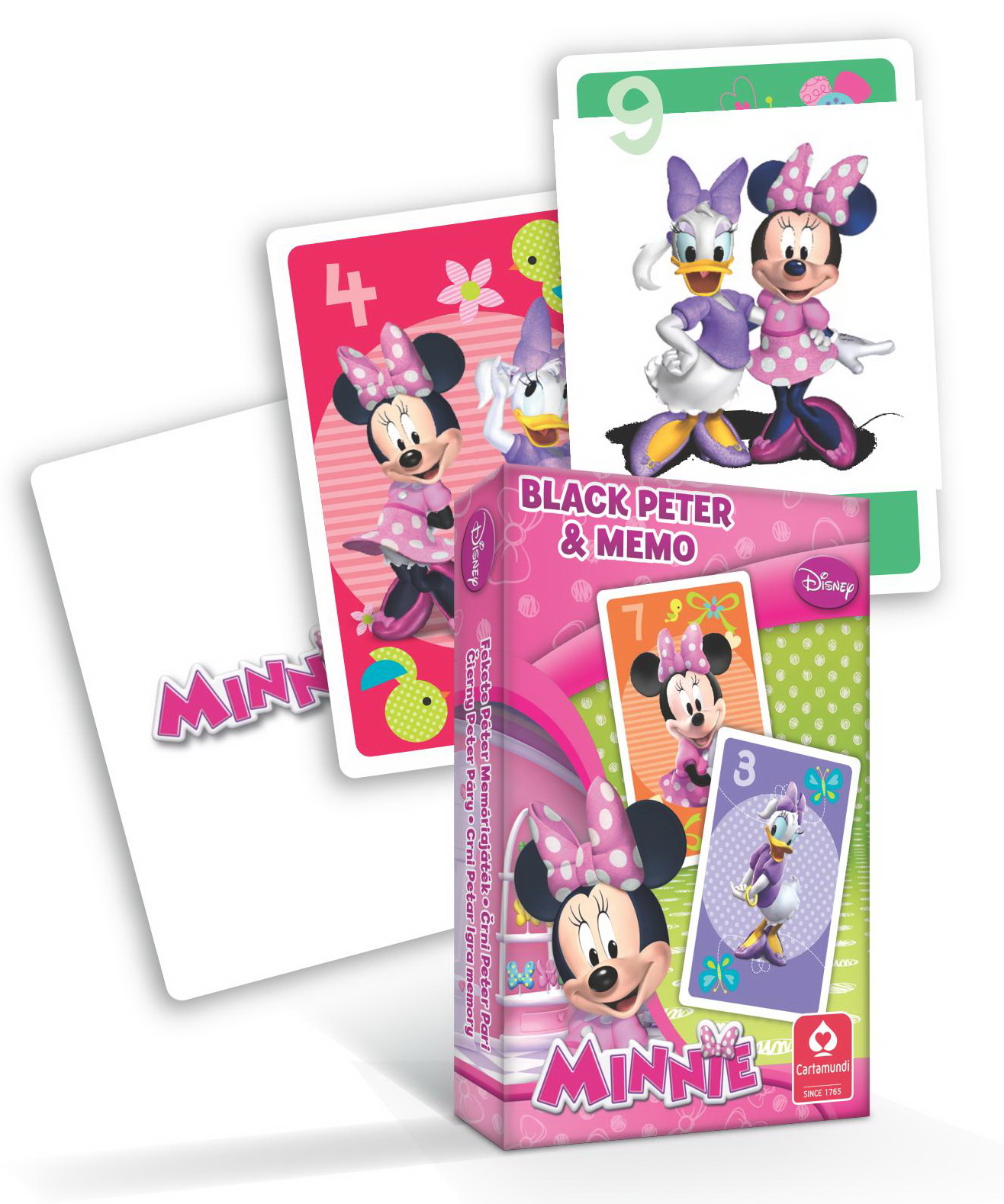 MINI Minnie egér Fekete Péter kártya