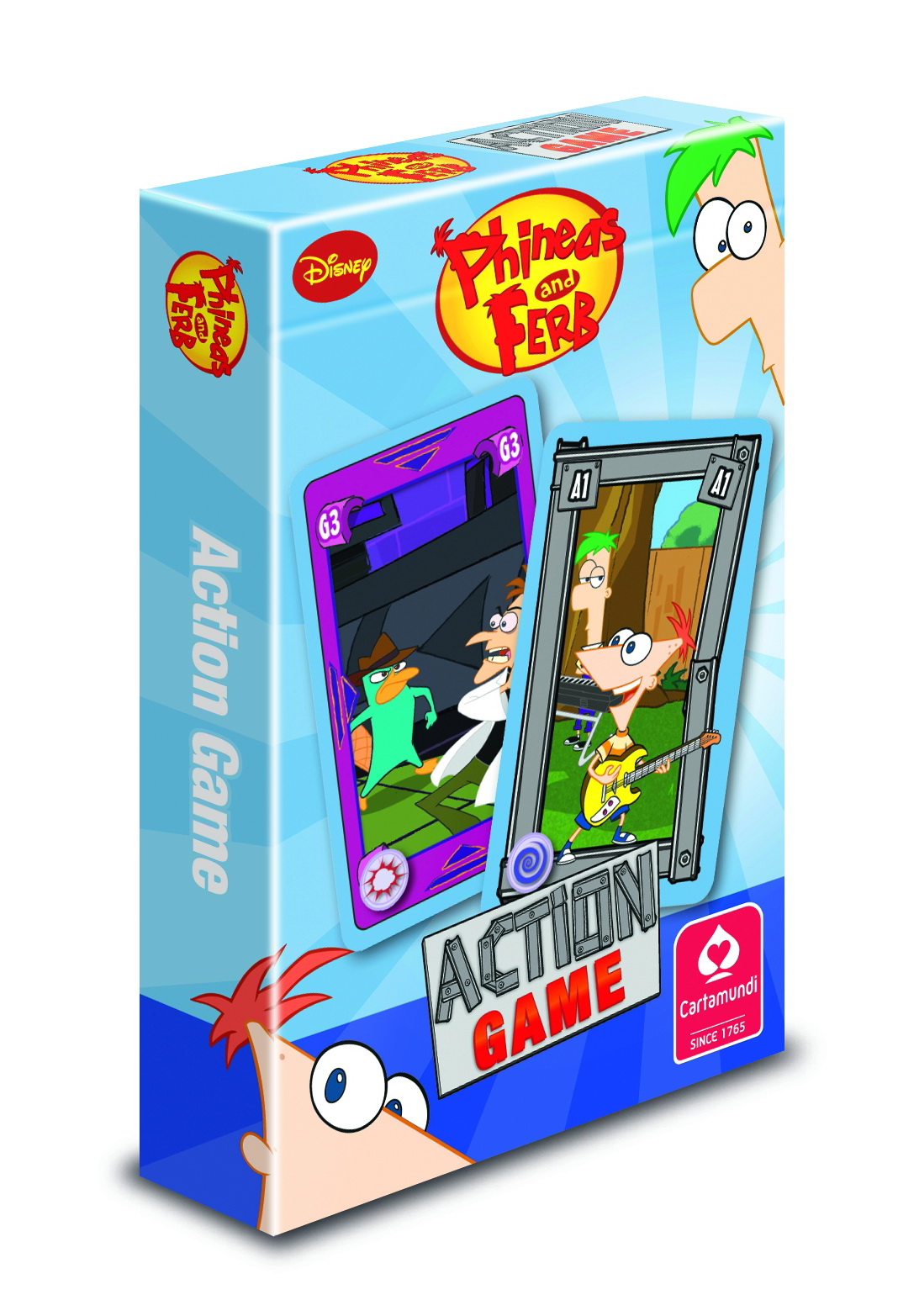 Phineas és Ferb 2/1 kártya játék