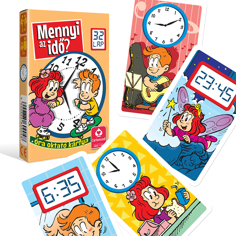 Oktató kártya, Óra memória játék