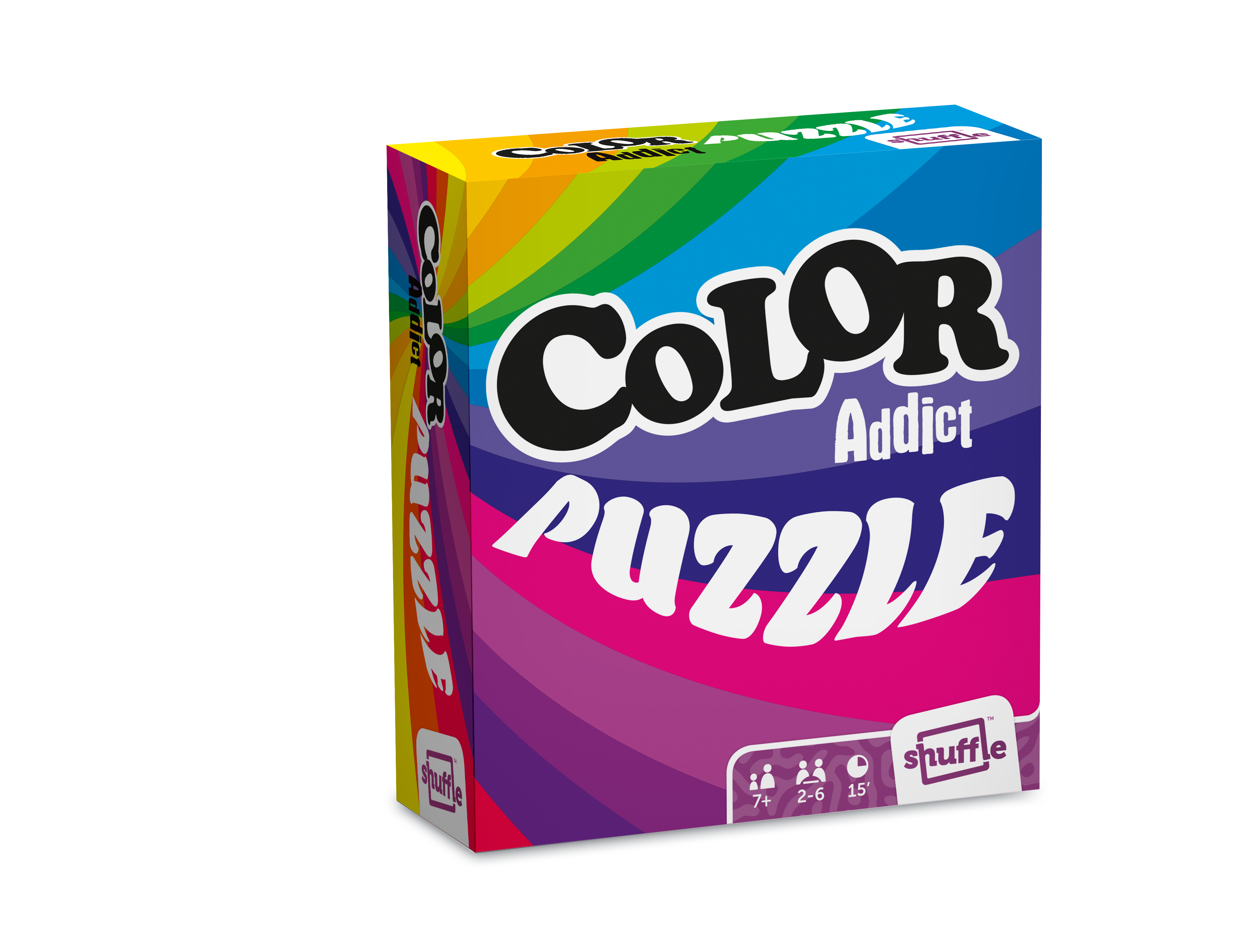 Color Addict Puzzle - Absztrakt képkirakó - 713 különböző variáció