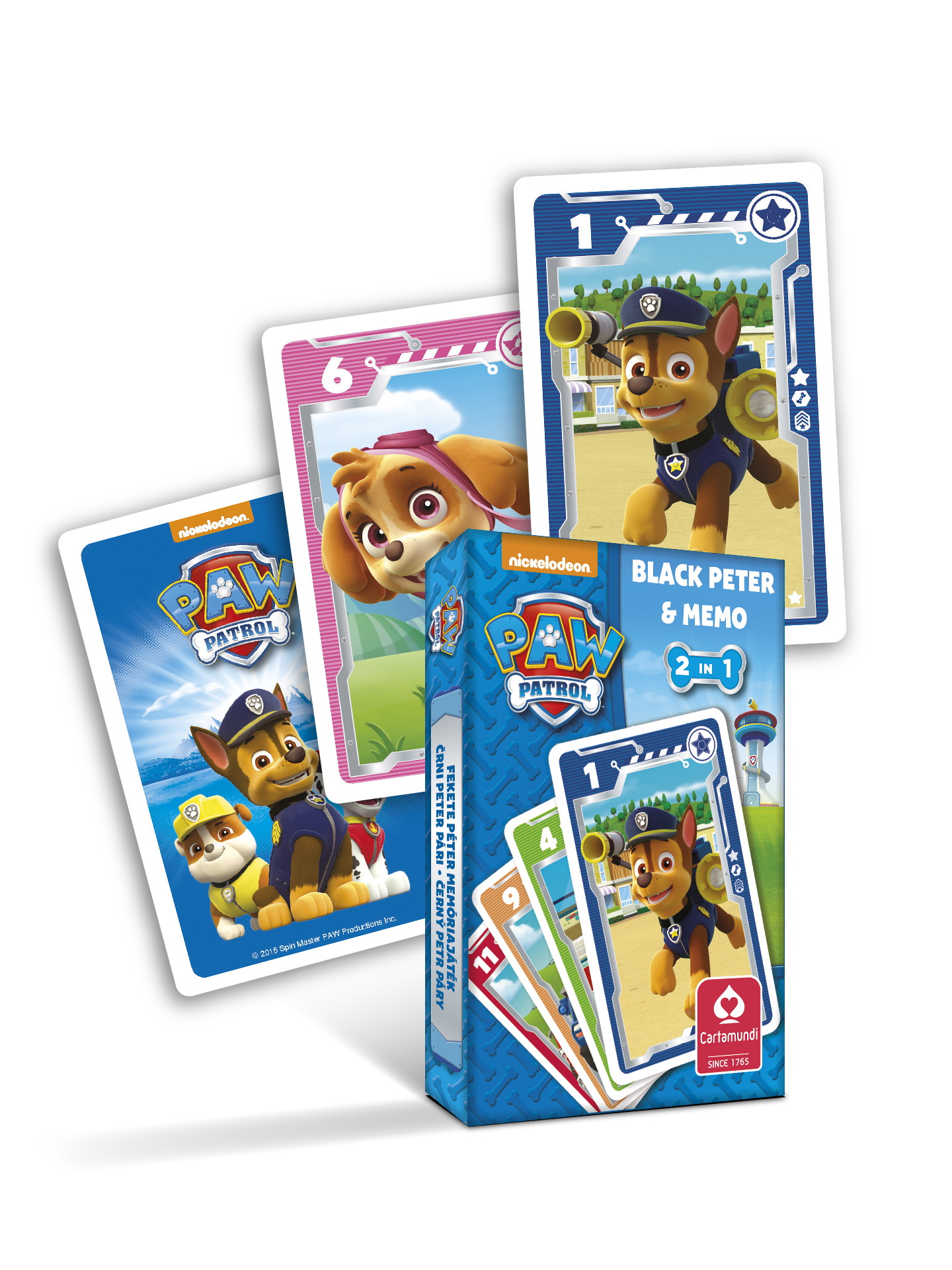 MINI Paw Patrol - Mancs őrjárat Fekete Péter és memória kártya