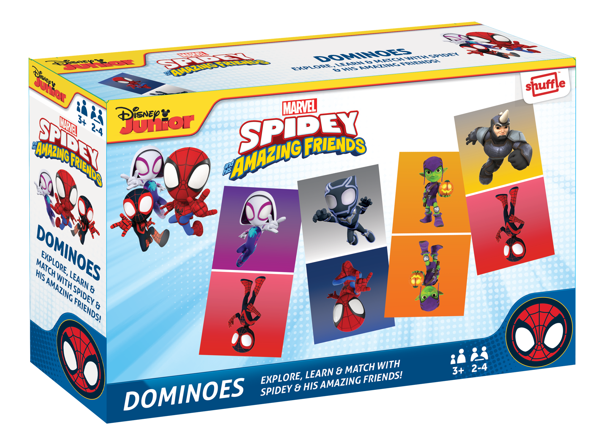 Spidey - Póki és barátai Dominó játék