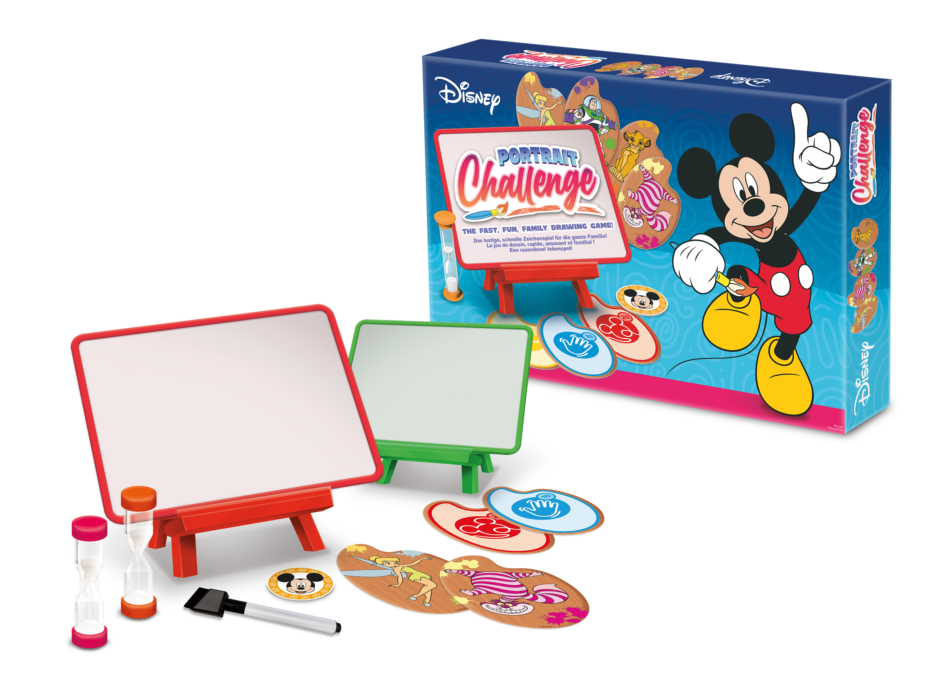 Disney Figurák - Rajz próba társasjáték