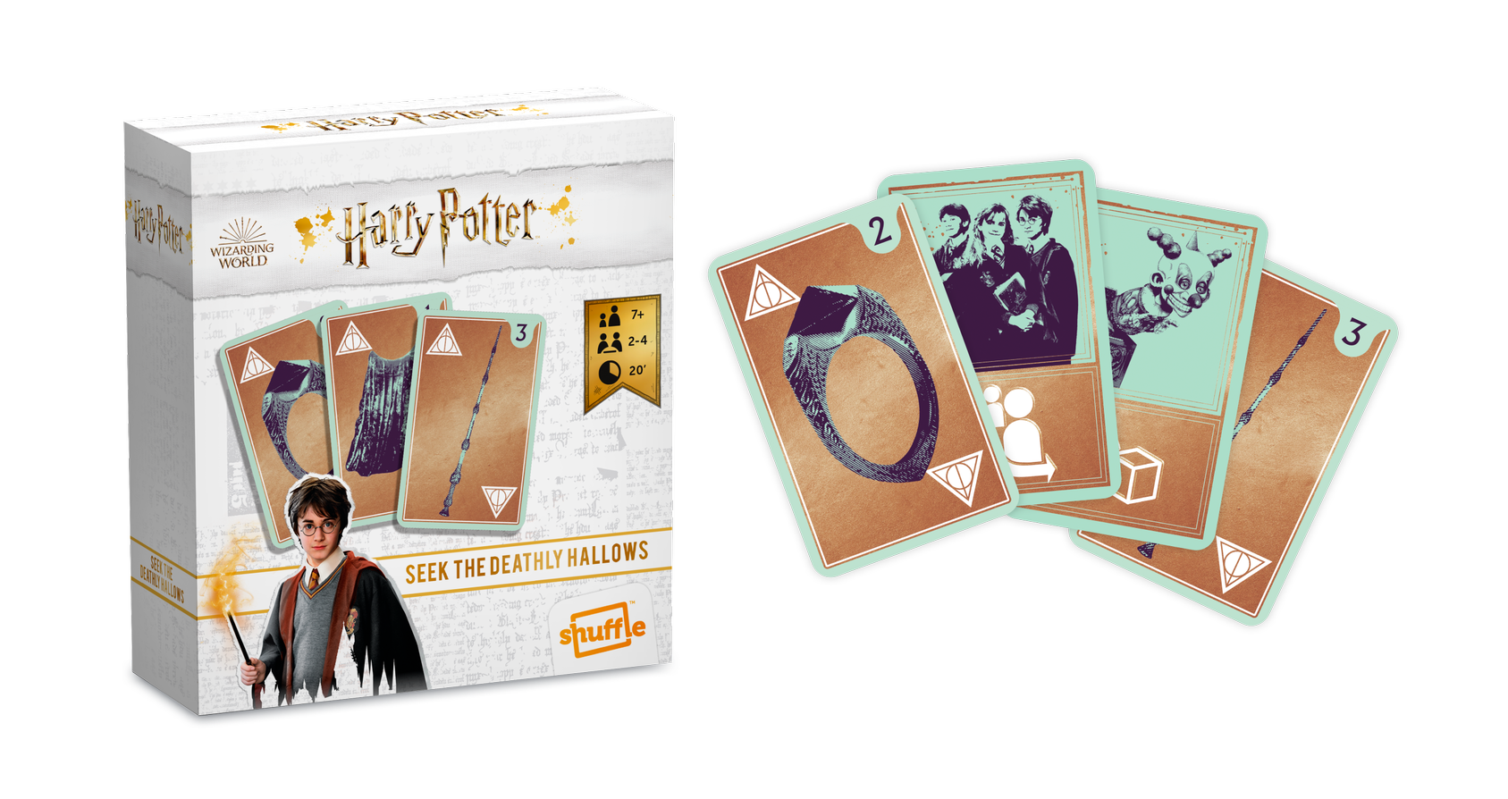 Harry Potter - Keresd a Halál ereklyéit - úti társasjáték
