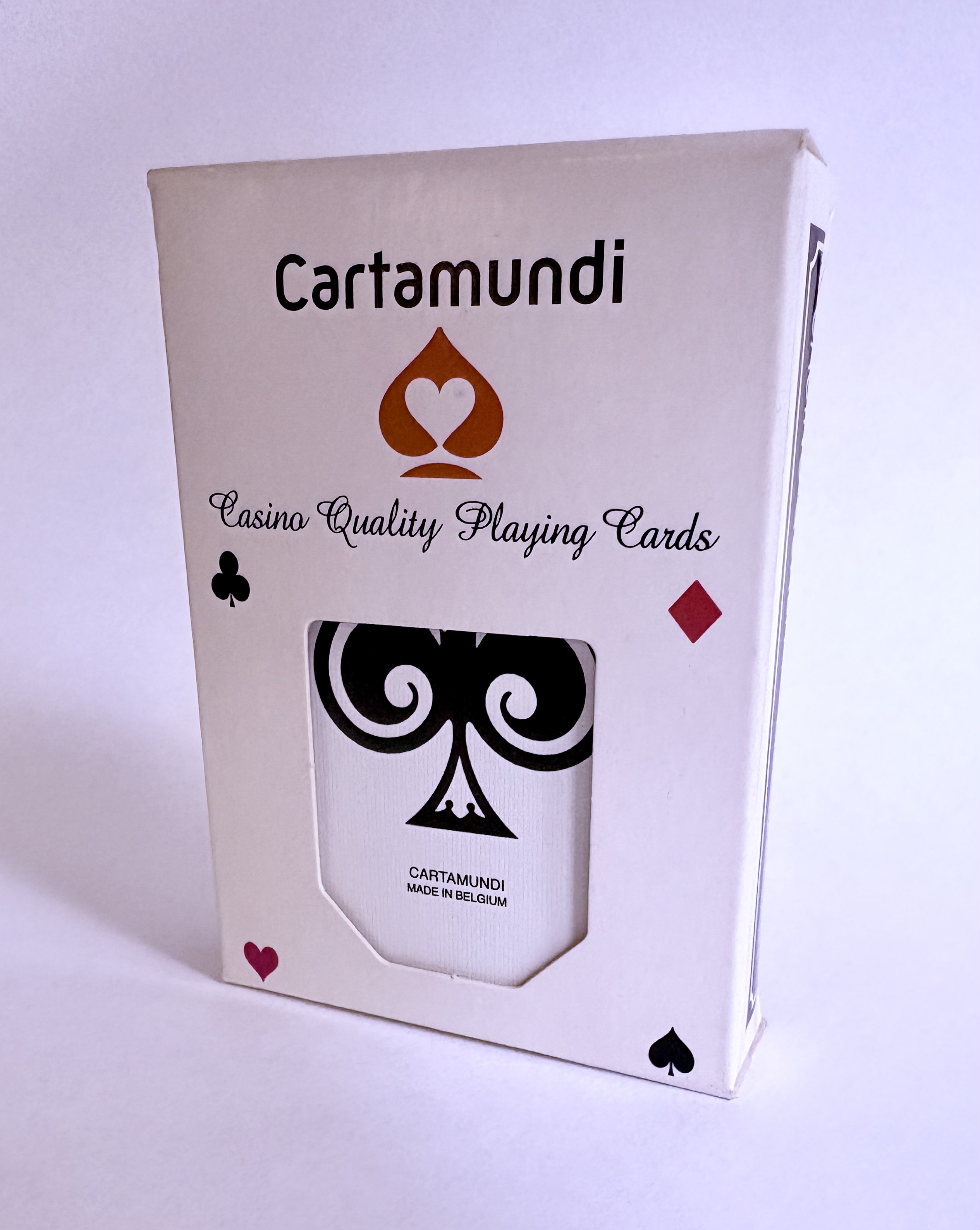 Póker CQ White kártya