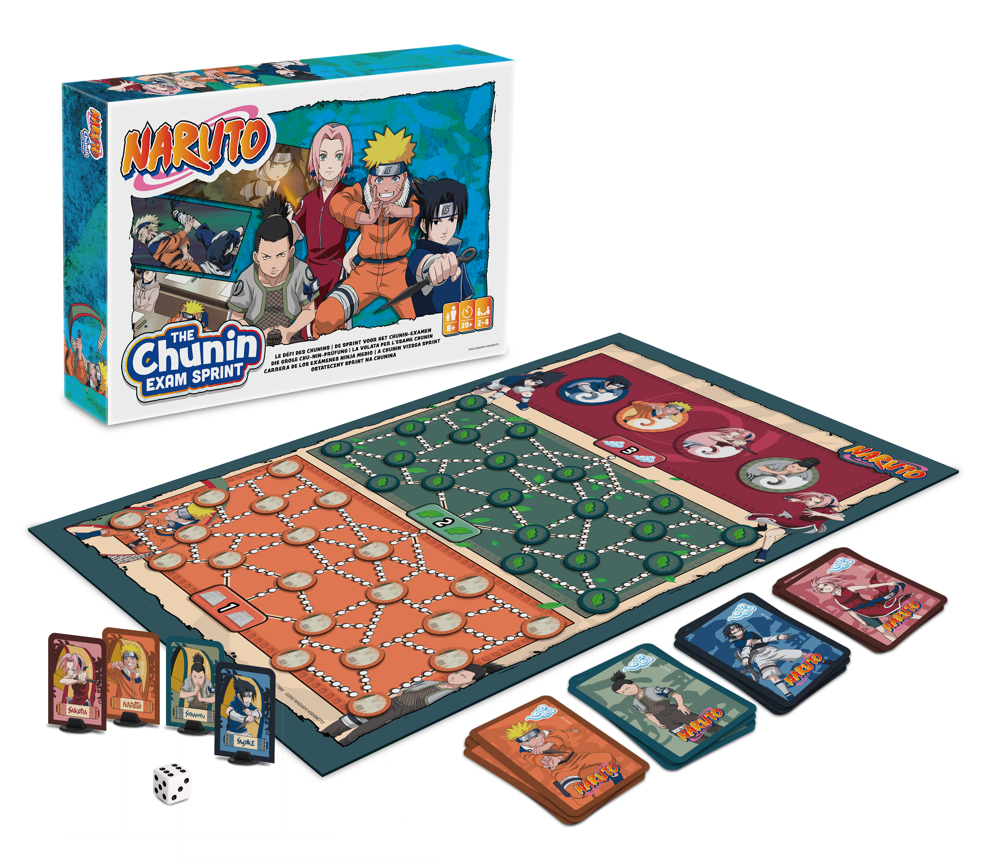 NARUTO - Chunin vizsga társasjáték