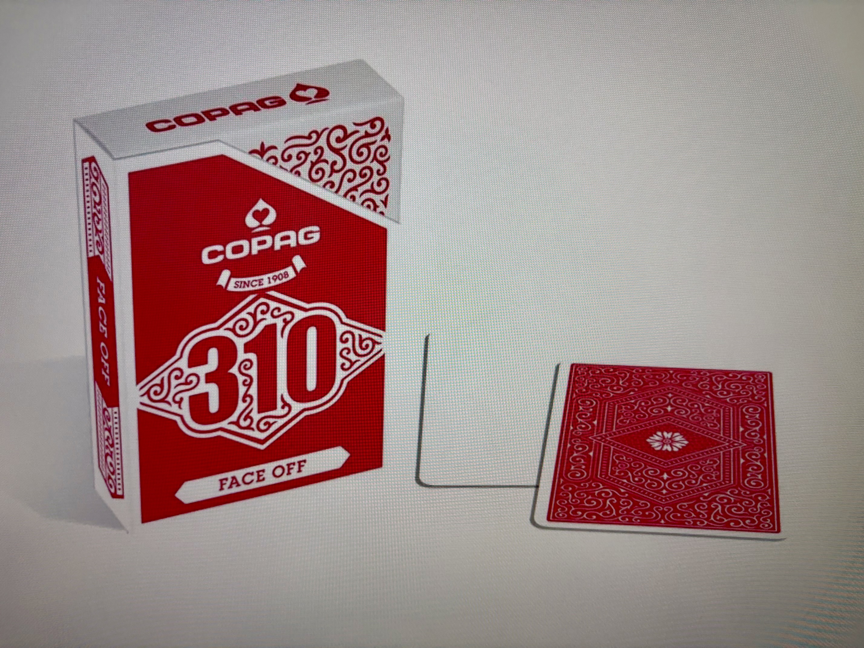 Copag 310 Face Off piros bűvész kártya