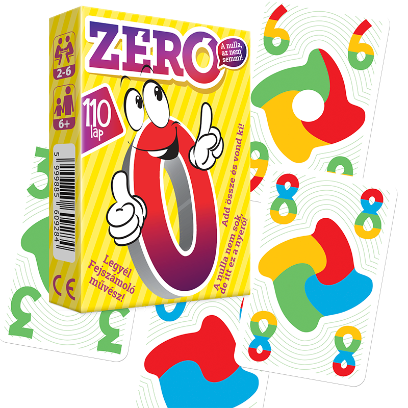ZÉRÓ - a nulla, az nem semmi! kártya játék