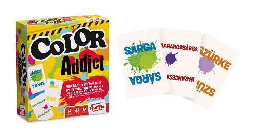 Color Addict - Legyél Te is színfüggő! színes kártyajáték SHELLBOX
