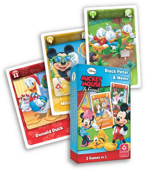 MINI Mickey Mouse & Friends Fekete Péter kártya