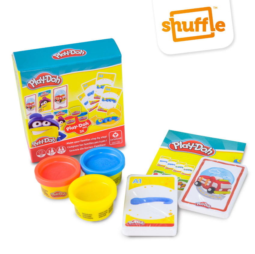 Play-Doh! Kártyázz és gyurmázz!