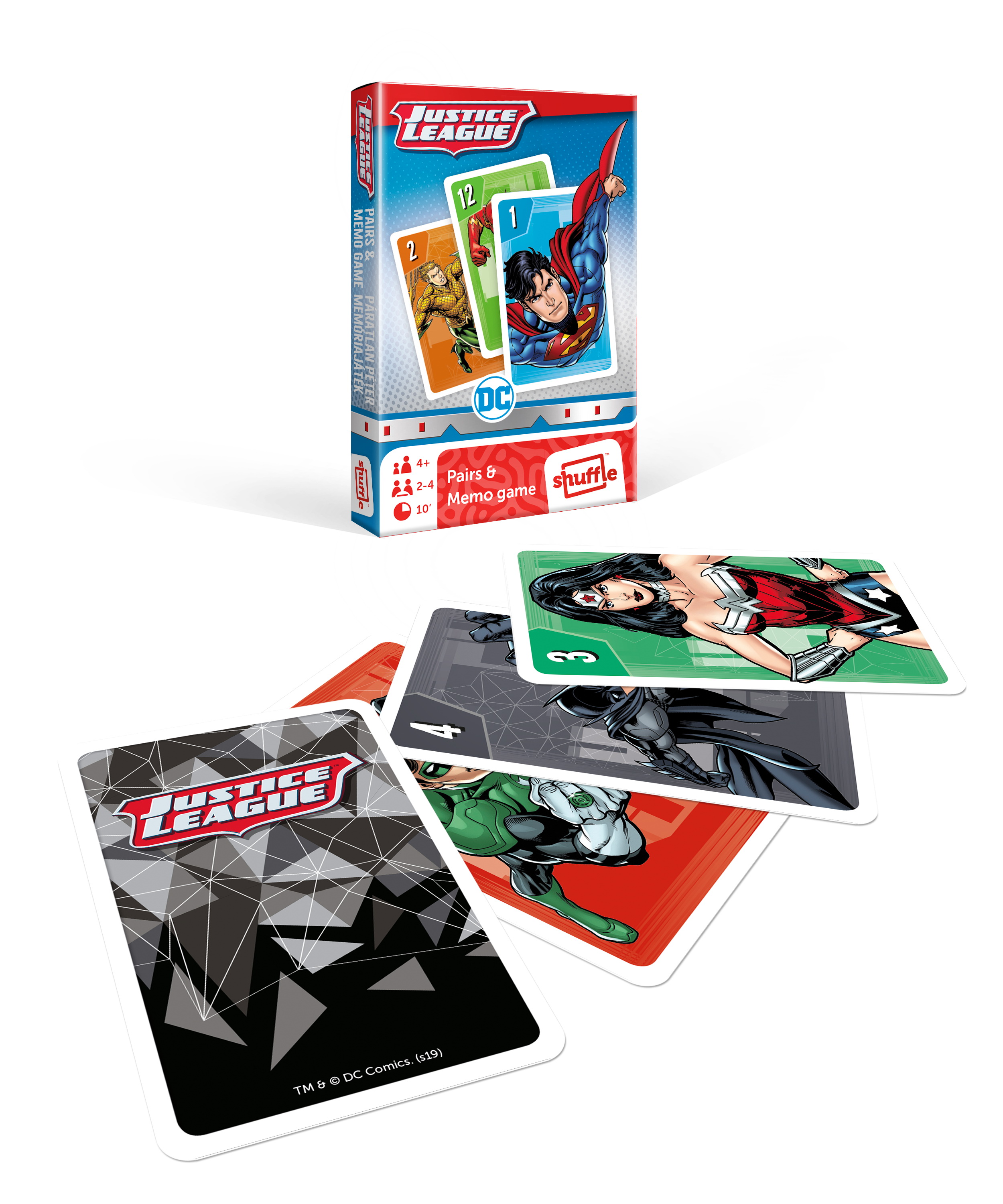 MINI DC Comics Igazság Ligája Fekete Péter és memória kártya