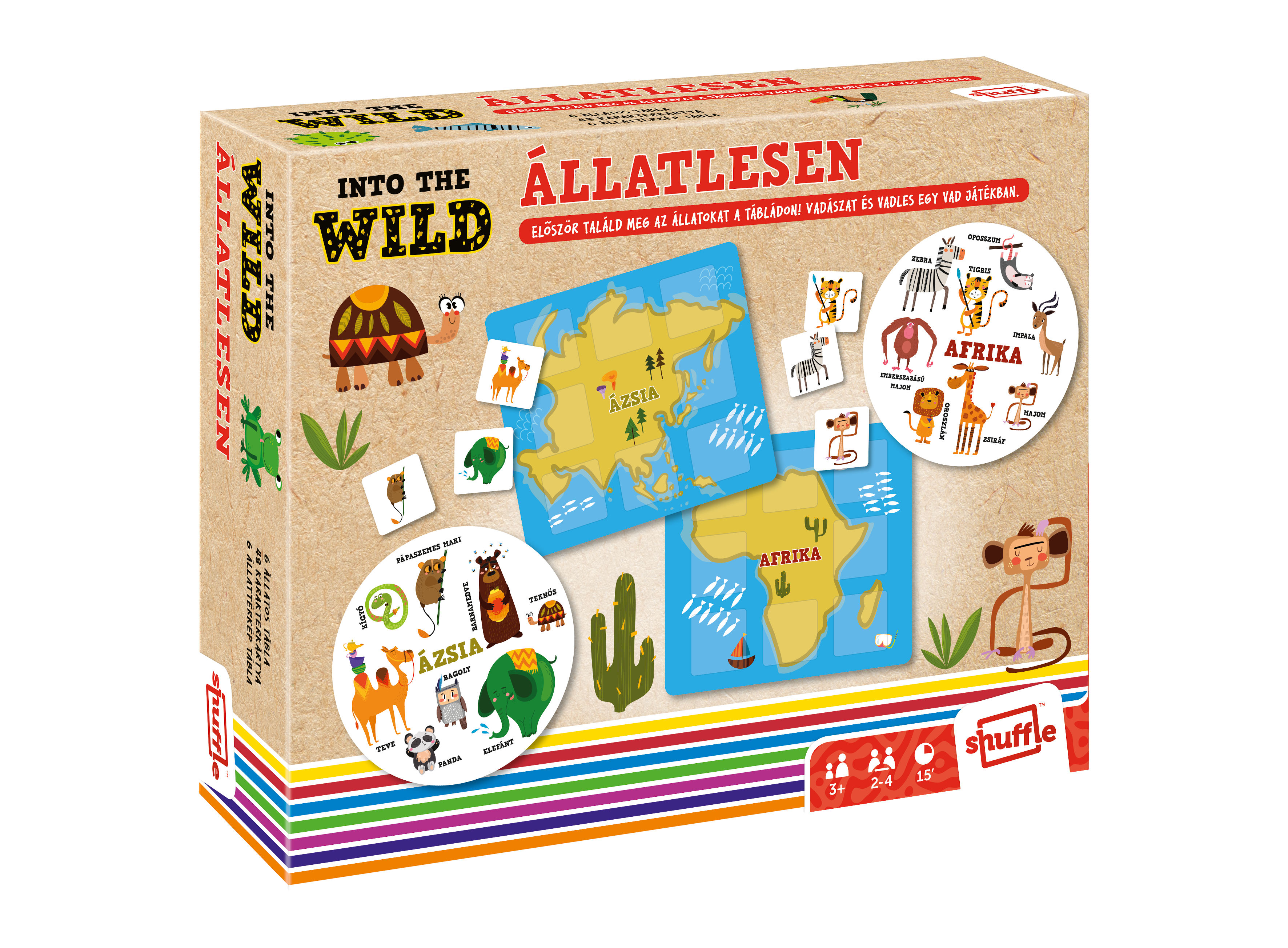 Irány a vadon - Into the Wild - Állatlesen társasjáték
