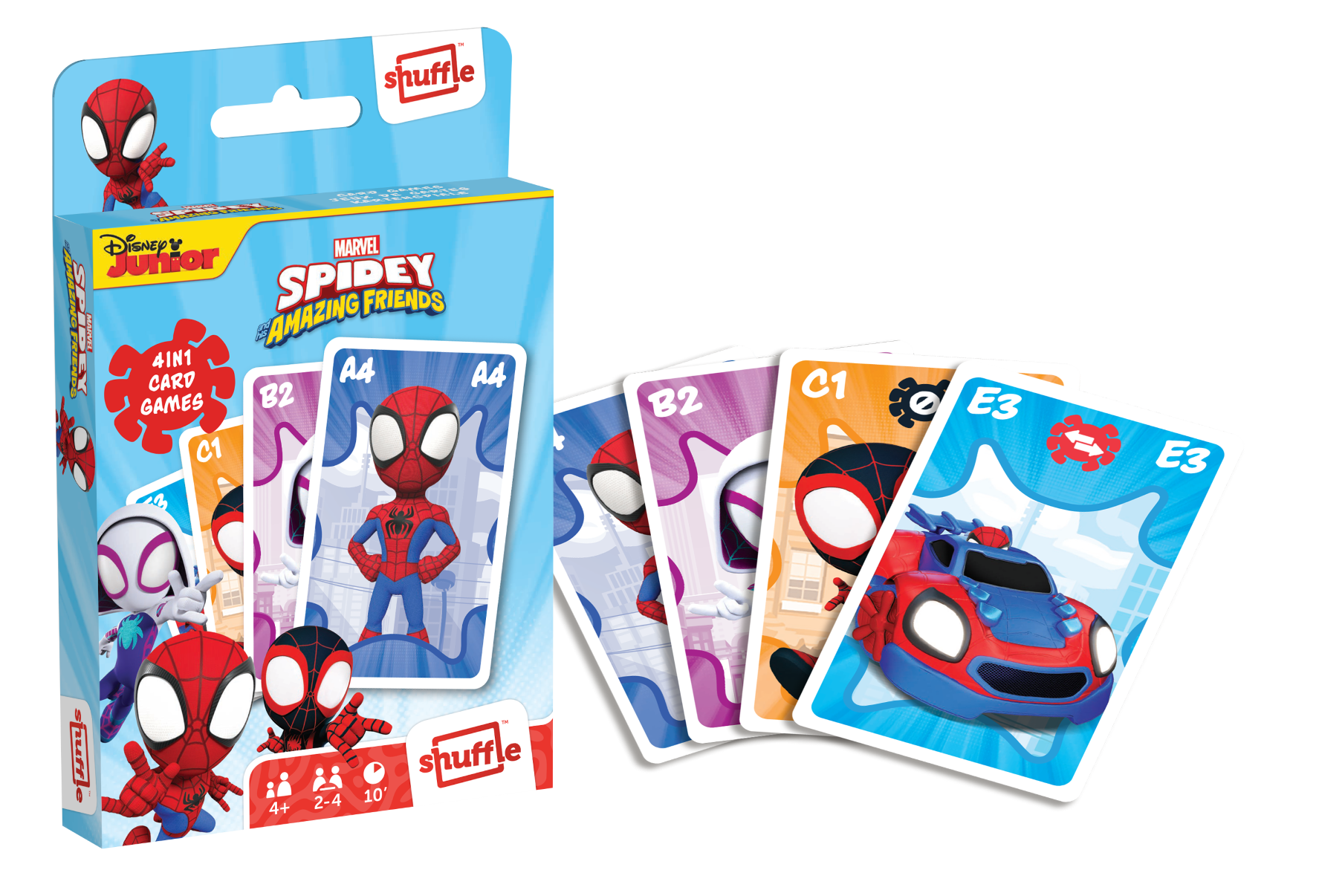 Spidey - Póki 4 az 1-ben kártya