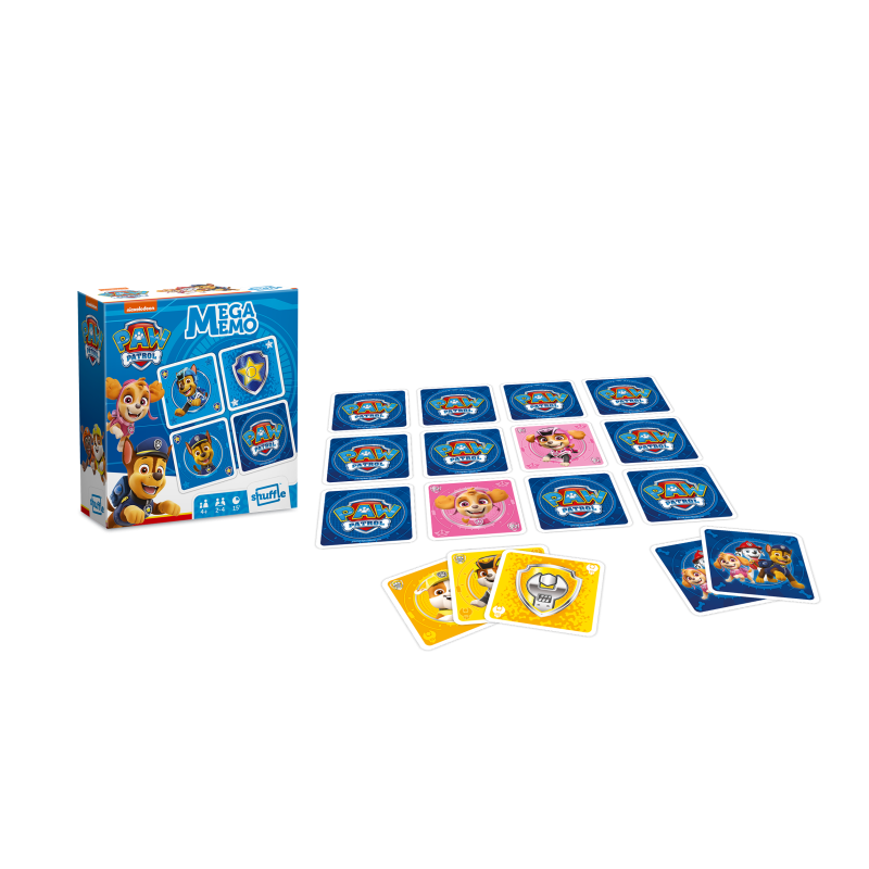 Paw Patrol - Mancs őrjárat MEGA MEMO úti társasjáték Paw Patrol - Mancs őrjárat MEGA MEMO úti társasjáték