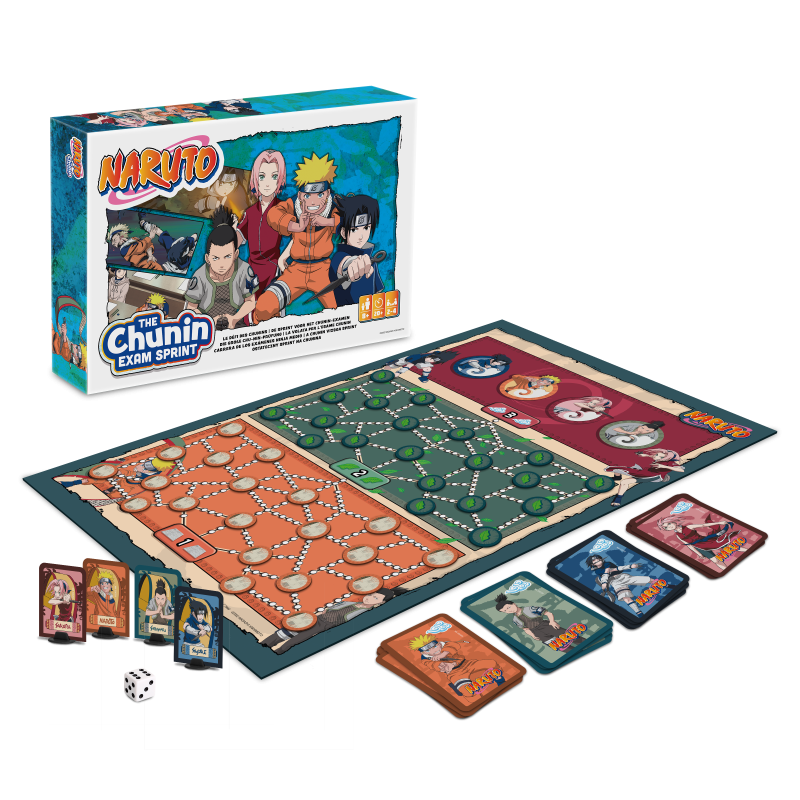 NARUTO - Chunin vizsga társasjáték NARUTO - Chunin vizsga társasjáték